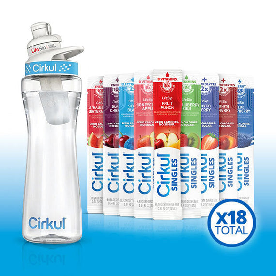 22oz. Plastic Bottle & GoSip® Black Cherry M3